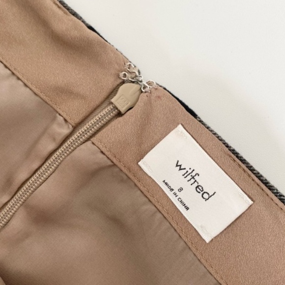 Aritzia Wilfred Plaid Classic Mini Skirt - Picture 3 of 3